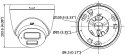 KAMERA IP DS-2CD1347G0-L(2.8mm)(C) ColorVu 4 Mpx Hikvision