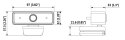 KAMERA INTERNETOWA USB HAC-UZ3-A-0360B-ENG - 1080p 3.6 mm DAHUA
