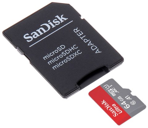 KARTA PAMIĘCI SD-MICRO-10/64-SAND microSD UHS-I, SDXC 64 GB SANDISK