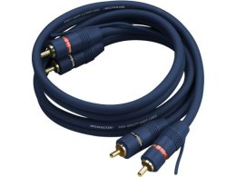 Wysokiej jakości kabel połączeniowy audio, stereo, 1.5m