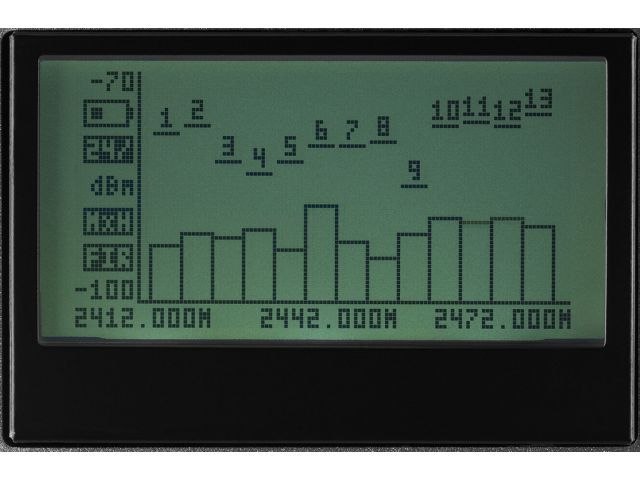 Analizator widma RF, 15-2700MHz, 4850-6100MHz