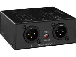 2-kanałowy transformator symetryzujący audio