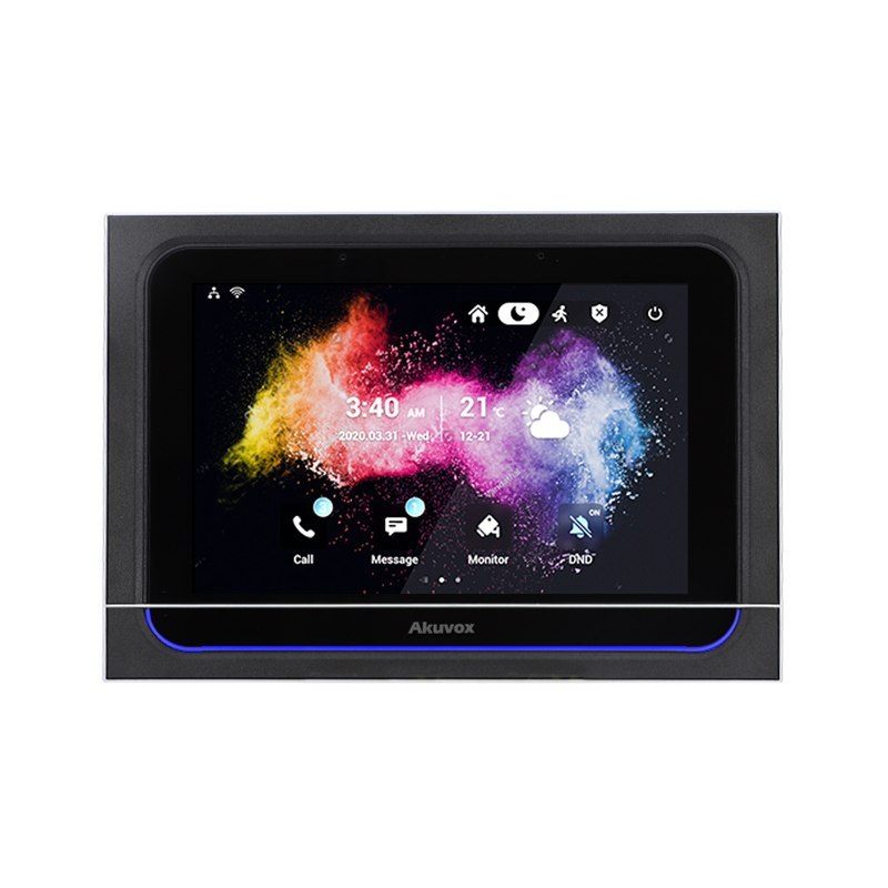 AKUVOX X933W-B - Monitor 7" z WiFi Android 9 Czarny