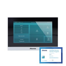 Akuvox C313S (E) - Monitor wideodomofonowy IP 7" Czarny