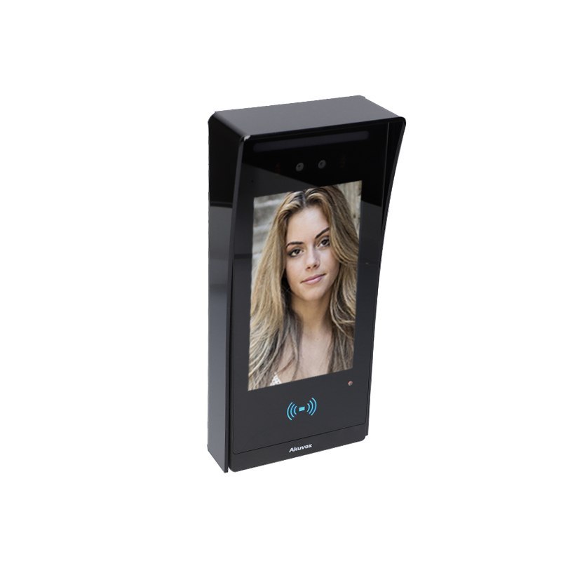 AKUVOX E18C - Panel zewnętrzny wielorodzinny 7" Rozpoznawanie twarzy Bluetooth NFC