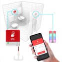 KALER system przywoławczy - zestaw do WC dla osób niepełnosprawnych + ALARM na Smartfona