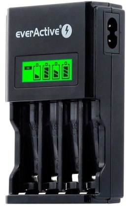 Ładowarka akumulatorków Ni-MH R6/AA, R03/AAA everActive NC-450 Black Edition