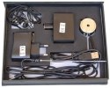 Podsłuch stetoskopowy przez ścianę z adapterem do nagrywania GX-220