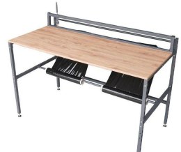Profesjonalny stół do pakowania Modułowy 4lop STANDARD 80x140 cm z nożem