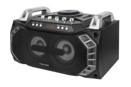 Boombox z funkcją Bluetooth i karaoke, radiem FM i mikrofonem