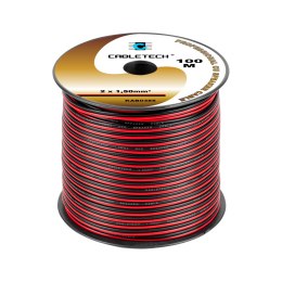Kabel głośnikowy 1,5mm czarno-czerwony