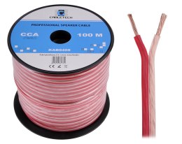 Kabel głośnikowy CCA 1.5mm Cabletech extra flexible