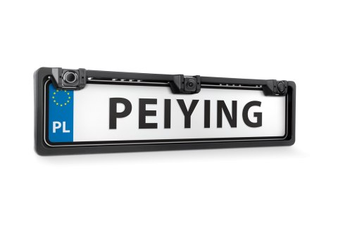Samochodowa kamera cofania z czujnikiem parkowania w ramce tablicy rejestracyjnej Peiying