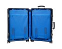 Średnia walizka aluminiowa na kółkach Kruger&Matz czarna