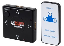Switch HDMI 3/1 z pilotem