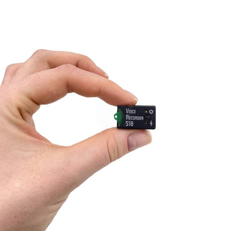 Dyktafon miniaturowy Podsłuch szpiegowski Profesjonalny Soroka S18E + karta pamięci 32GB