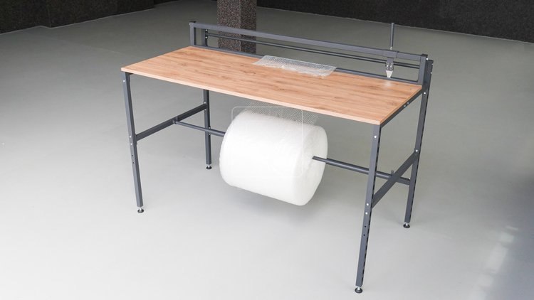 Stół do pakowania Modułowy 4lop STANDARD 80x140 cm z nożem
