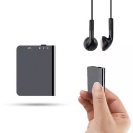 Mini Dyktafon SET SQ61 2w1 8GB (Detekcja Głosu)