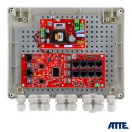 Zasilacz 96W ATTE , switch PoE 10 portowy IP-8-20-L2