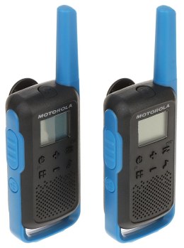 Zestaw 2 radiotelefonów PMR MOTOROLA T62 BLUE 446.1   MHz ... 446.2   MHz