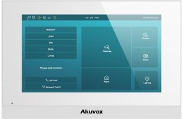 Akuvox C315W - Monitor wideodomofonowy IP 7" Android WiFi Biały
