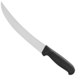 Nóż masarski do trybowania i filetowania mięsa zakrzywiony dł. 260 mm