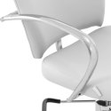 Krzesło fotel fryzjerski kosmetyczny obrotowy Chester Grey szary