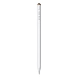 Aktywny rysik stylus pen do iPad Pro Air z końcówka do ekranów pojemnościowych biały