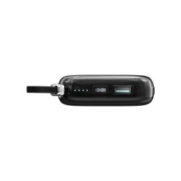 Powerbank 10000mAh Jelly Series 22.5W z kablem USB-C czarny