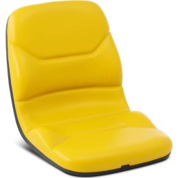 Siedzenie fotel uniwersalny do ciągnika traktorka kosiarki 45 x 41 cm 120 kg - żółty