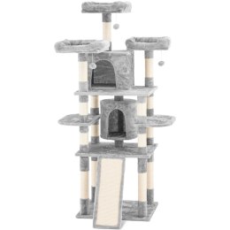 Drapak wieża domek dla kota piłki leżanki 60x50x172cm UNI_CT_06