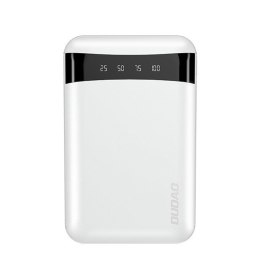 Mały praktyczny powerbank K3Pro mini USB 10000mAh biały