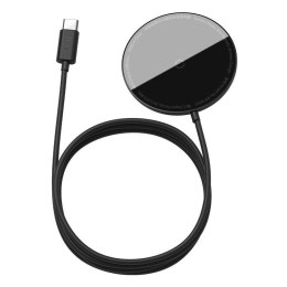 Ładowarka indukcyjna do telefonu MagSafe 15W Simple Mini czarny