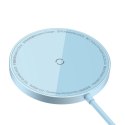Simple Mini3 ładowarka magnetyczna indukcyjna MagSafe Qi 15W - niebieska