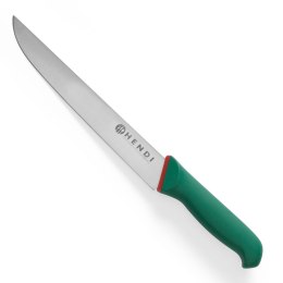 Nóż kuchenny do wędlin i pieczeni Green Line dł. 345mm - Hendi 843901
