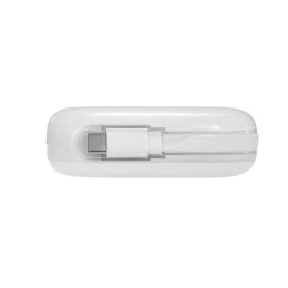 Powerbank 10000mAh Jelly Series 22.5W z kablem USB-C biały