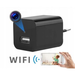 Mini Kamera Szpiegowska ukryta w Ładowarka USB Podgląd na żywo