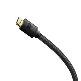 Kabel przewód HDMI 8K High Definition Series w oplocie 8m - czarny