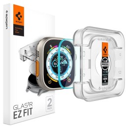 Szkło hartowane GlastR EZ Fit na Apple Watch Ultra 49mm ZESTAW 2 szt.