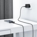 Kabel przewód MFI do iPhone USB - Lightning 2.4A 1.8m czarny