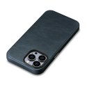Skórzane etui iPhone 14 Pro magnetyczne z MagSafe Oil Wax Premium Leather Case ciemnoniebieski