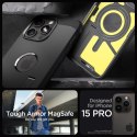 Etui Tough Armor MagSafe na iPhone 15 Pro czarne