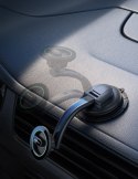 Magnetyczny uchwyt samochodowy do telefonu na kokpit szybę kratkę wentylacji czarny