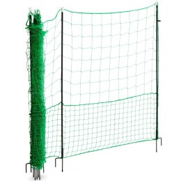 Siatka zagroda ogrodzenie ochronne hodowlane dla kur drobiu 1.25 x 15 m