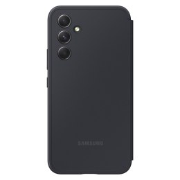 Etui pokrowiec z klapką okienkiem portfel na kartę Galaxy A54 5G Smart View Wallet czarne