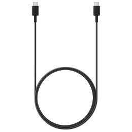 Kabel przewód USB-C - USB-C 3A 480Mb/s 1.8m czarny