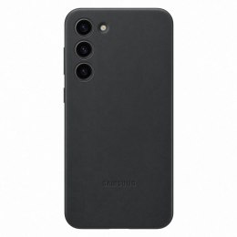 Etui pokrowiec z naturalnej skóry Samsung Galaxy S23+ Leather Cover czarne