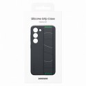 Etui silikonowy pokrowiec z paskiem na rękę Samsung Galaxy S23 Silicone Grip Cover czarne