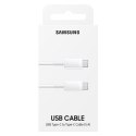 Kabel przewód Samsung USB-C 480Mb/s 5A 1m biały