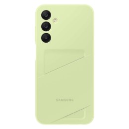 Oryginalne etui do Samsung Galaxy A25 5G z kieszenią na karty zielone